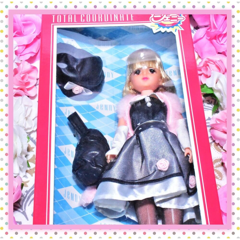 Vtg Takara Japan Total Coordinate JENNY Slice of 17's Life Doll 11" Barbie NIB